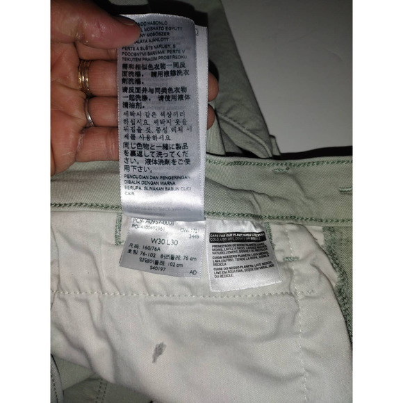 Levis Classic Jeans Womens Stretch Denim Light Green W30L30 - Picture 4 of 5